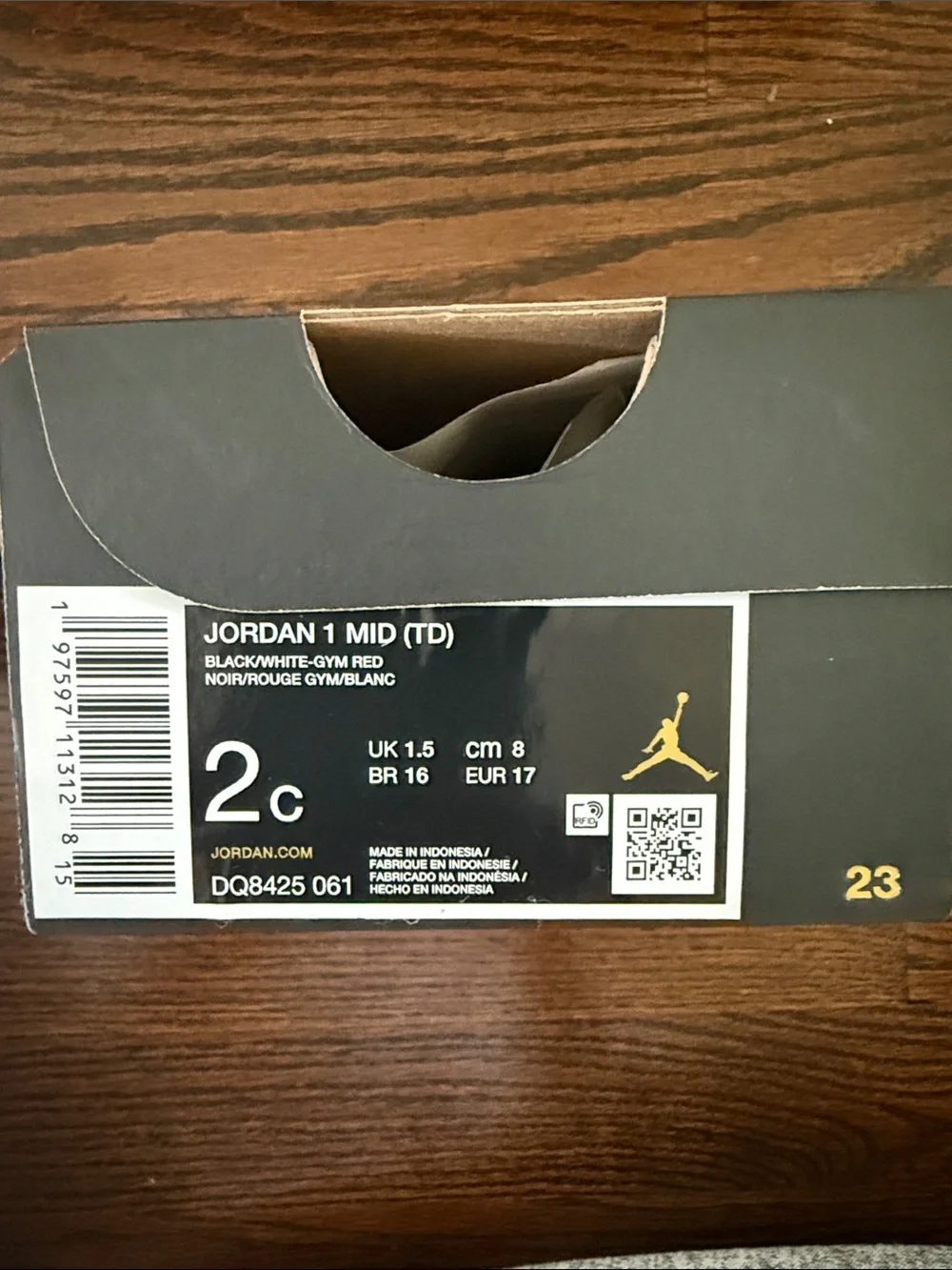 NWT Baby Jordan 1 Mid